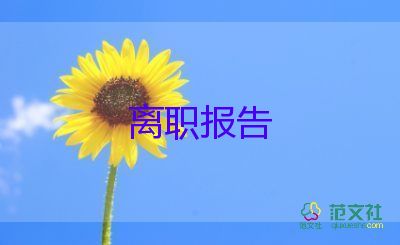 申請(qǐng)離職申請(qǐng)書8篇